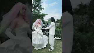 Mitsuri y obanai si se casaron en otra vida anime cosplay obamitsu [upl. by Adnauqal643]