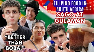 SAGO AT GULAMAN TREAT FOR SOUTH AFRICANS  REACTIONS  Episode 159 [upl. by Htinek]