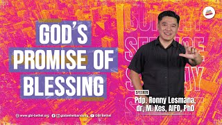 Gods Promise Of Blessing  Pdp Ronny Lesmana [upl. by Gaelan]