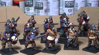 Artmaster Studio Thoughts on Colour and Variation on Bicorne Miniatures ECW [upl. by Arima]