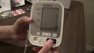 OMRON 5 Series Blood Pressure Monitor Unbox and Review [upl. by Moselle]