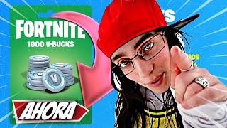 RAPIDO 🎁CONSIGUE GRATIS 1000 PAVOS EN FORTNITE 😱 [upl. by Eniluap]