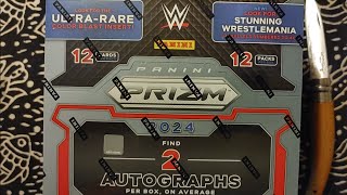 2024 WWE Panini Prizm is here Hobby Box Rip amp Review [upl. by Braswell]