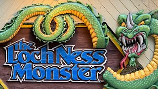 Loch Ness Monster The Legend Lives On • Full Queue Front Row POV • Busch Gardens Williamsburg 2024 [upl. by Eitsirk]