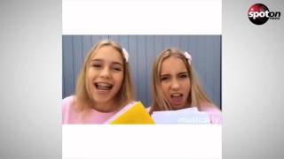 Twinstagram Die Teenies lieben die eineiigen Zwillinge Lisa und Lena [upl. by Oalsinatse]