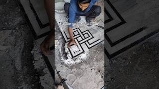 new marble floor design marble corner design tiles marble granite viral shorts Ms shoaib [upl. by Seale]