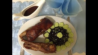 OvenBaked BBQ Spare Ribs How To Make Barbecue Pork Ribs In The Oven [upl. by Heydon]