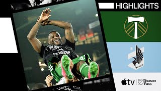 Portland Timbers vs Minnesota United  Comeback Win  Full Match Highlights  June 29 2024 [upl. by Ttegdirb901]