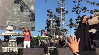 Debbie Deb quotWhen I Hear Musicquot Long Beach Freestyle Festival 2016 Kendrick Lamar Squabble Up [upl. by Nellda]