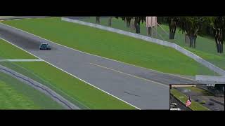 NR2003 2023 Alex Labbe Hard Xfinity Crash  Road America Reenactment [upl. by Aniahs99]