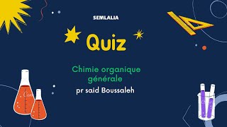 Quiz 3 tentative 3 isomerie plane ✅chimieorganiquegénérale [upl. by Trab]