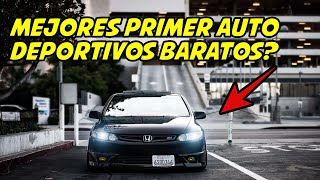 10 MEJORES PRIMEROS AUTOS DEPORTIVOS BARATOS  VERSION TUNING  I RACEMAN [upl. by Nilre936]