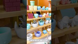 Our Meta Pop up shop setup Small Business owner [upl. by Ylak416]