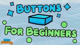 Lets learn how Buttons Work  Obby Creator  Roblox [upl. by Enedan]