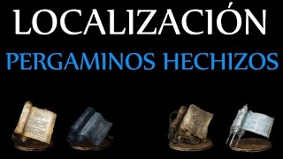 Dark Souls 3  Localización pergaminos de hechizos [upl. by Nadruoj]