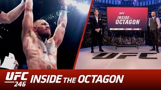 UFC 246 Inside the Octagon  McGregor vs Cowboy [upl. by Anneres476]