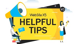 Tips and tricks to work better with WebSite X5 [upl. by Tenahs]