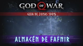 God of War Guia de Zonas 100  Almacen de Fafnir [upl. by Cogswell]