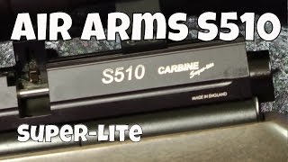 REVIEW Air Arms S510 Air Rifle Carbine Super Lite Airgun [upl. by Eenimod788]