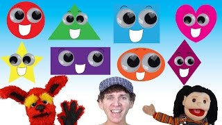 What Shape Is It Song  Learn 8 Shapes with Lyrics  Learn English Kids [upl. by Elleral]