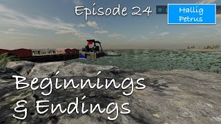 Hallig Petrus  24  FS22  Beginnings amp Endings  Cozy Roleplay  Farming Simulator 22 PS5 [upl. by Taylor653]