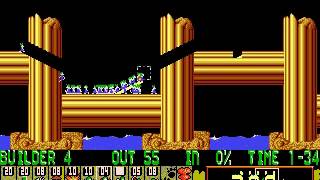 Lemmings  Tricky Level 30 [upl. by Aissatsana]