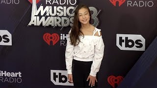 Aubrey AndersonEmmons 2018 iHeartRadio Music Awards Red Carpet [upl. by Norine]