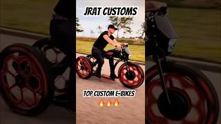 Unveiling the Custom EBikes from Jrat Customs shorts ebike [upl. by Arakal]