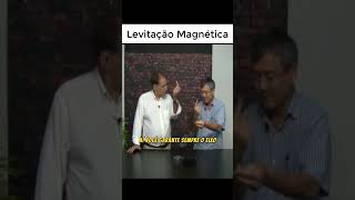 Levitação Magnética  Conservação do Momento Angular shorts [upl. by Anilatak]