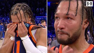 Jalen Brunson Emotional After Getting MVP Chants amp Being Named an AllStar ❤️ [upl. by Ma]