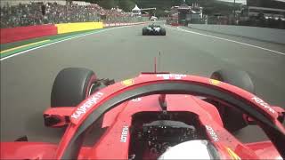 Vettel vs Hamilton  Kemmel straight battle 2017 vs 2018 [upl. by Harwill]