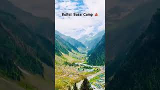 baltal valley🏔🌲⛺amarnath yatra update like amarnathyatra baltalbasecamp valley [upl. by Tandie783]