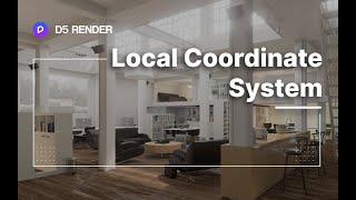 How to use LCS for batch model placement in D5 Render  WorldLocal Coordinate System [upl. by Roche]