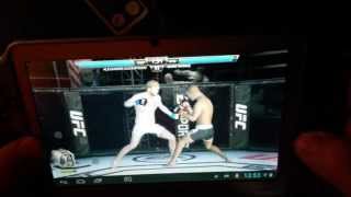 Archos GamepadEA SPORTS UFCGameplay [upl. by Hackney]