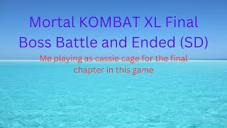 Mortal KOMBAT XL Final Boss Battle and Ended SD Mortal Kombat X  Topic [upl. by Laira535]