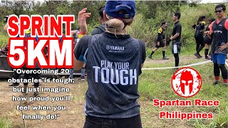 Spartan Race Philippines x Yamaha Mio Gear Squad 2023 Sprint 5KM 20 Obstacles  Porac Pampanga [upl. by Adilen]