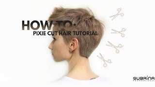 Pixie Haircut Tutorial [upl. by Nitnilc]