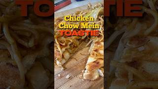 Authentic Chicken Chow Mein Toastie toastie snack food chinese dinner yummy [upl. by Ramad]