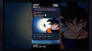 Goku VS Big Three💀 animeedit4k anime shorts gokuedit goku animeedit animeedits [upl. by Marie-Jeanne]