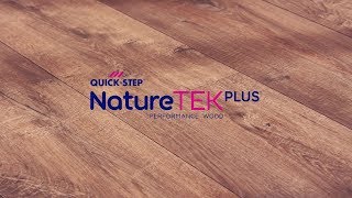 Erinn Valencich Introduces NatureTek Plus a New Waterproof Flooring System from QuickStep [upl. by Jotham]