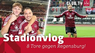 Unfassbarer 83Sieg🤯🔥  STADIONVLOG gegen Regensburg  1 FC Nürnberg [upl. by Felecia]