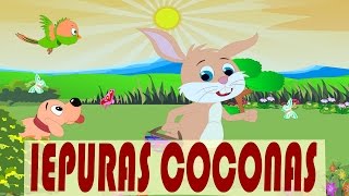 Iepuras coconas  Din lumea copiilor  Rabbit Song in Romanian [upl. by Wheaton683]