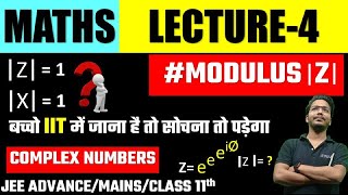 Complex Numbers 04  Detailed Discussion on Modulus  Class 11  JEE  glare30Academy class11jee [upl. by Janeta]