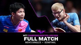 FULL MATCH  Lin Shidong vs Felix Lebrun  MS SF  WTTMontpellier 2024 [upl. by Hajile]