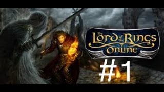 Lets Play Lord of the Rings Online Part 1 Humans RULE [upl. by Htur]