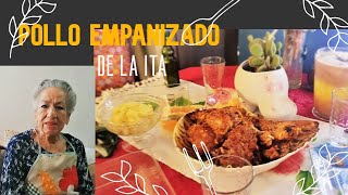 Como hacer POLLO EMPANIZADO AL HORNO de la Ita Paso a paso RECETA CASERA [upl. by Avner]