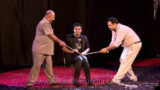 David the Magician performs in India [upl. by Wiatt433]