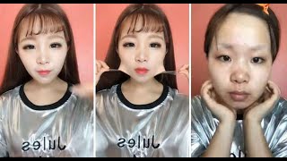 VIRAL Asian Makeup Transformations 2019 😱  EL PODER DEL MAQUILLAJE NIVEL ASIATICO 2019 [upl. by Eerrahs152]