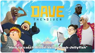 DAVE THE DIVER quotHow to catch Bloodbelly Comb Jellyfishquot [upl. by Tapes]