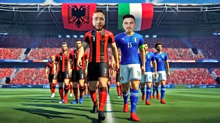 SHQIPERIA VS ITALIA NE EURO 2024   EAFC 24  SHQIPGaming [upl. by Duffy]